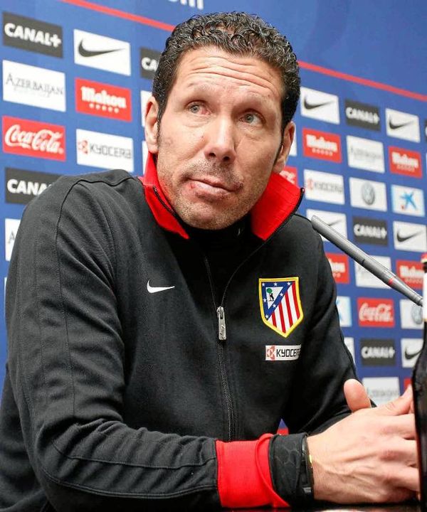 Simeone: "Nuestro partido será más lindo que el Barcelona-Madrid"