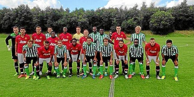 El Betis cae derrotado ante el Manchester United (3-0)