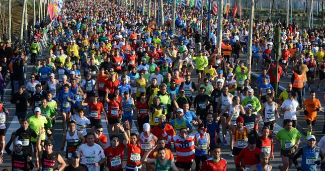 El Maratón de Sevilla cierra sus 9.000 dorsales con tres meses de antelación