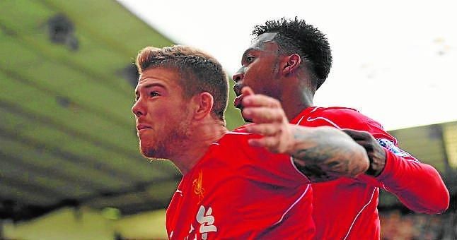 Alberto Moreno, elegido mejor jugador del partido