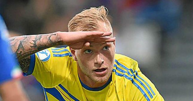 Guidetti: "El Sevilla es un equipo campeón y a mi me gusta ganar"