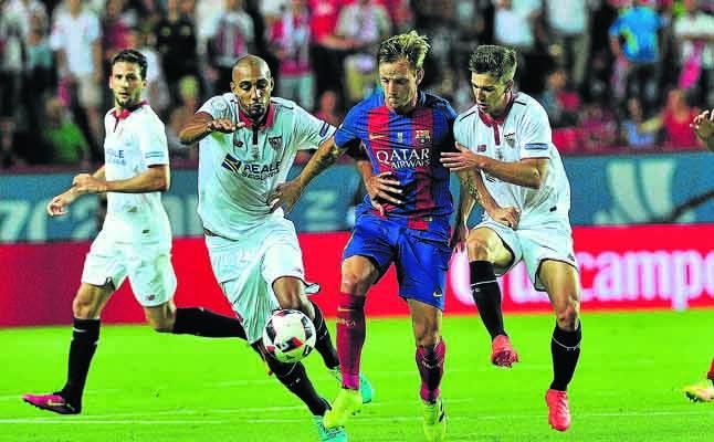 N'Zonzi, ante los ojos de una 'novia' muy guapa