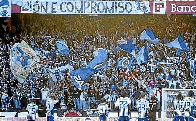 Multa de 60.000 euros al Depor por apoyar al grupo Riazor Blues