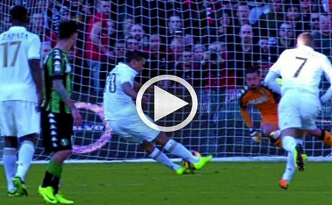 El polémico gol de Bacca que acerca al Milan a Europa