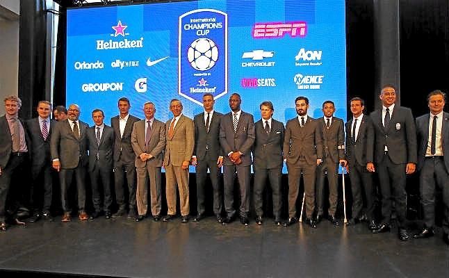 Barcelona, Manchester U. y Real Madrid, protagonistas del torneo en EE.UU.