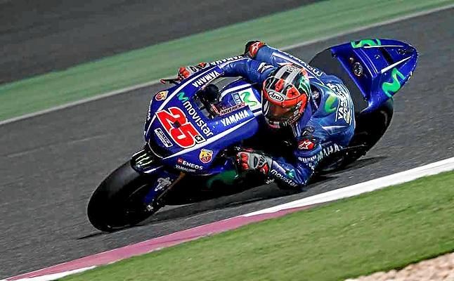 Ni Maverick Viñales pudo con su mejor tiempo