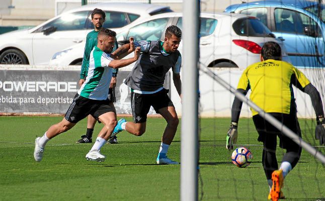 El Betis vuelve a los entrenamientos con la baja de Piccini