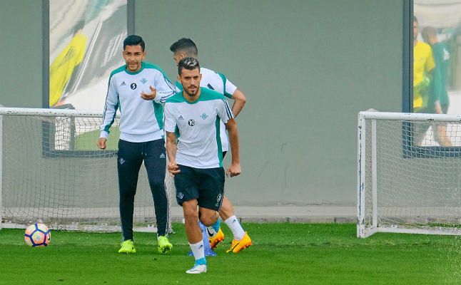 Piccini, duda ante el Eibar; Ceballos fortalece su tobillo
