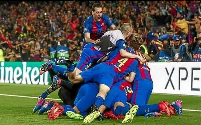 El Barça se mira en el espejo del PSG para creer en una nueva remontada