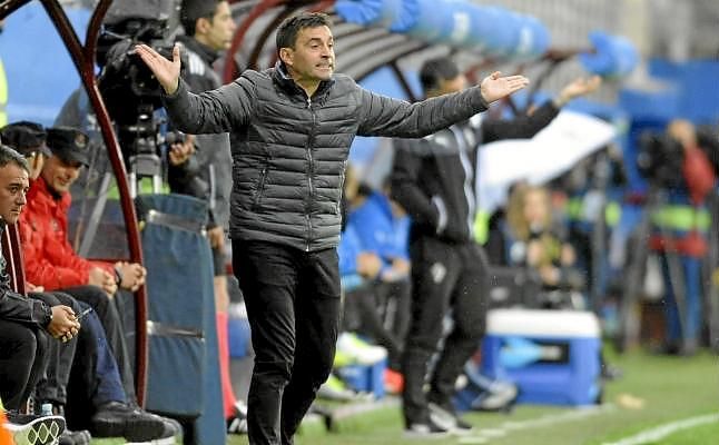 Garitano: "Las cosas hay que celebrarlas cuando se consiguen, no antes"