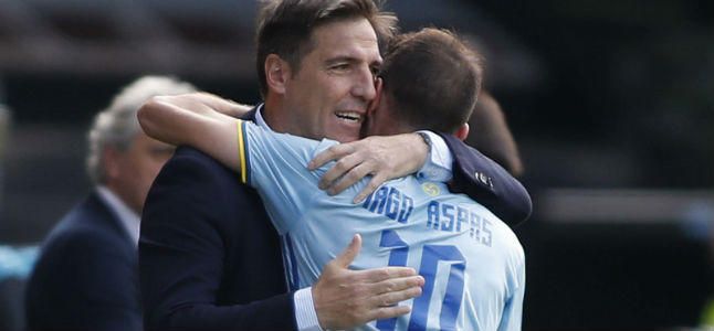 Así ve Aspas a Berizzo en el Sevilla F.C.