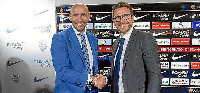 Di Francesco: "Trabajaré con Monchi para construir una gran Roma"