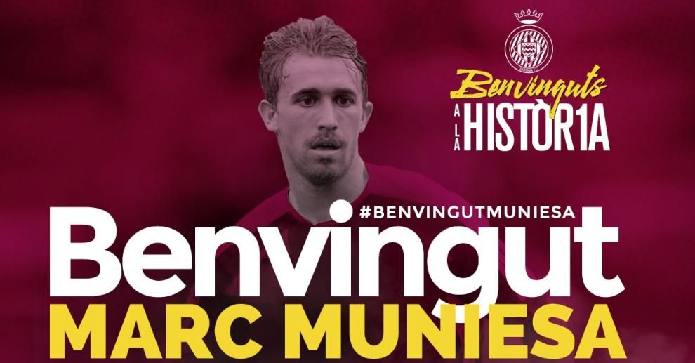 Marc Muniesa, refuerzo de lujo para el Girona