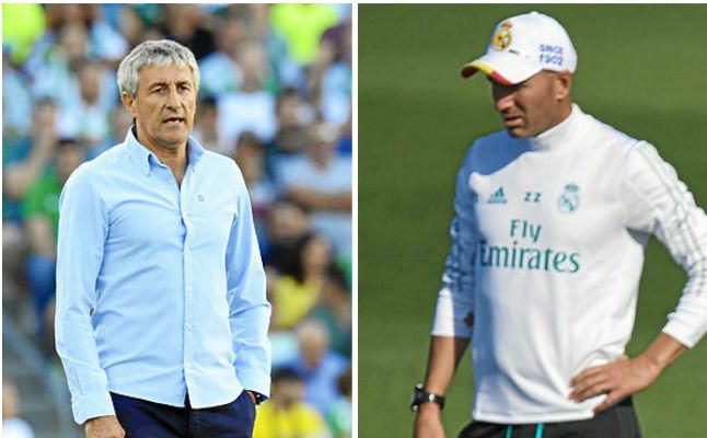 Setién sabe cómo hacerle daño a Zidane