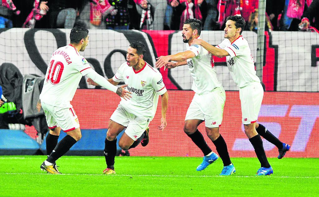 Ben Yedder tira de efectividad