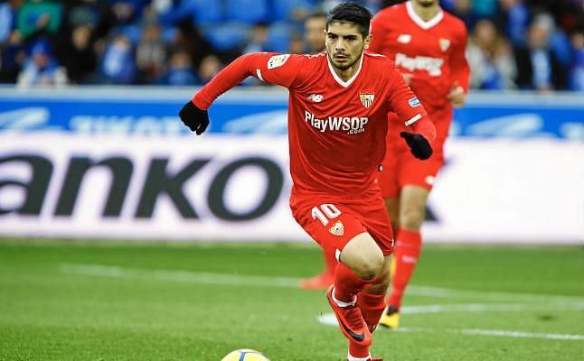 Banega: "Tenemos que ponerlo en el pecho y dar el 100% por este escudo"