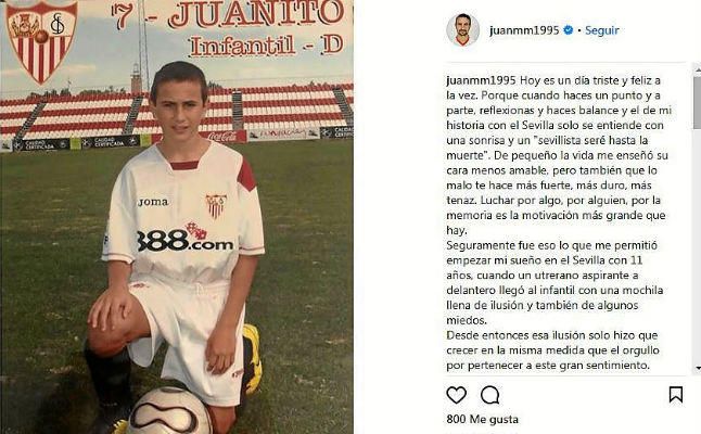 La emotiva carta de despedida de Juan Muñoz