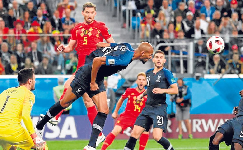 Nzonzi acaricia el oro en Moscú