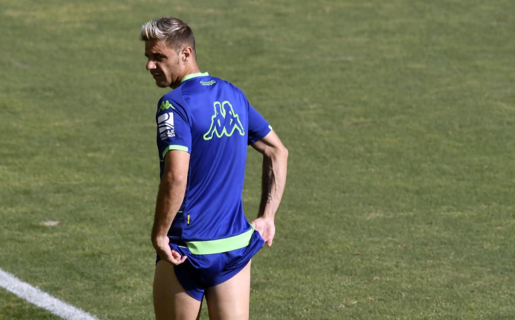 Joaquín, duda ante el Valladolid por una sobrecarga