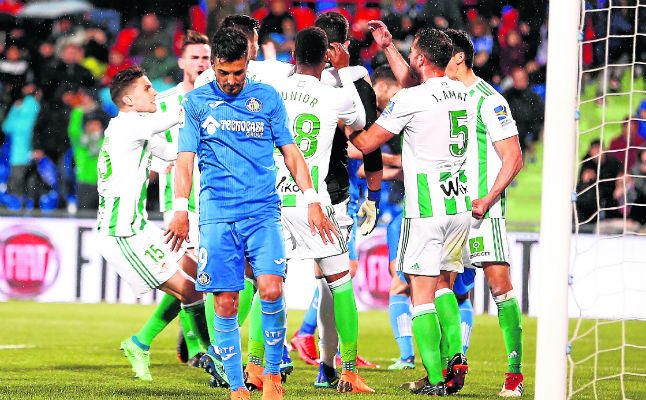 La estadística, otro síntoma de la igualdad entre Getafe y Betis