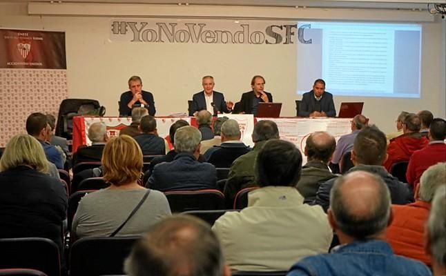 Accionistas Unidos: "Lo primero es blindar nuestro patrimonio: el Sánchez-Pizjuán y la ciudad deportiva"