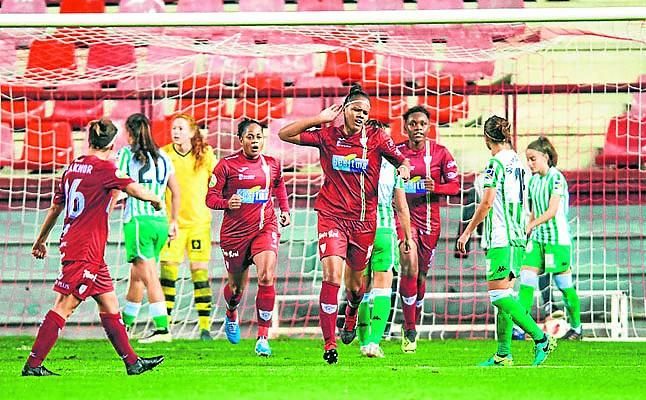 EDF Logroño 1-0 Betis Féminas: Un resbalón muy inoportuno