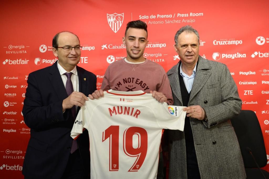 Caparrós habla sobre Munir, Morata, Rog, Sarabia, Banega, Mercado, Arana...