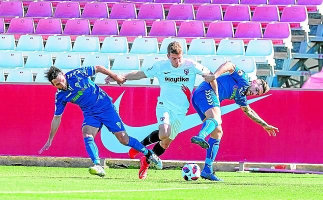 Sevilla At. 1-1 Marbella: Bryan hizo justicia en el epílogo