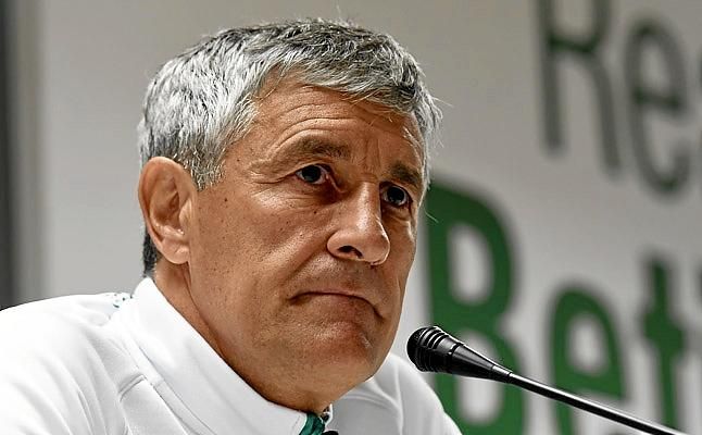 Setién: "Esperemos que el equipo no se resienta para competir ante el Getafe"