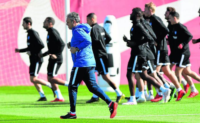 Caparrós los quiere a todos enchufados