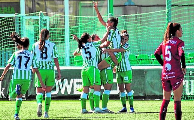 Betis 3-2 Logroño: Remontada para quebrar la racha