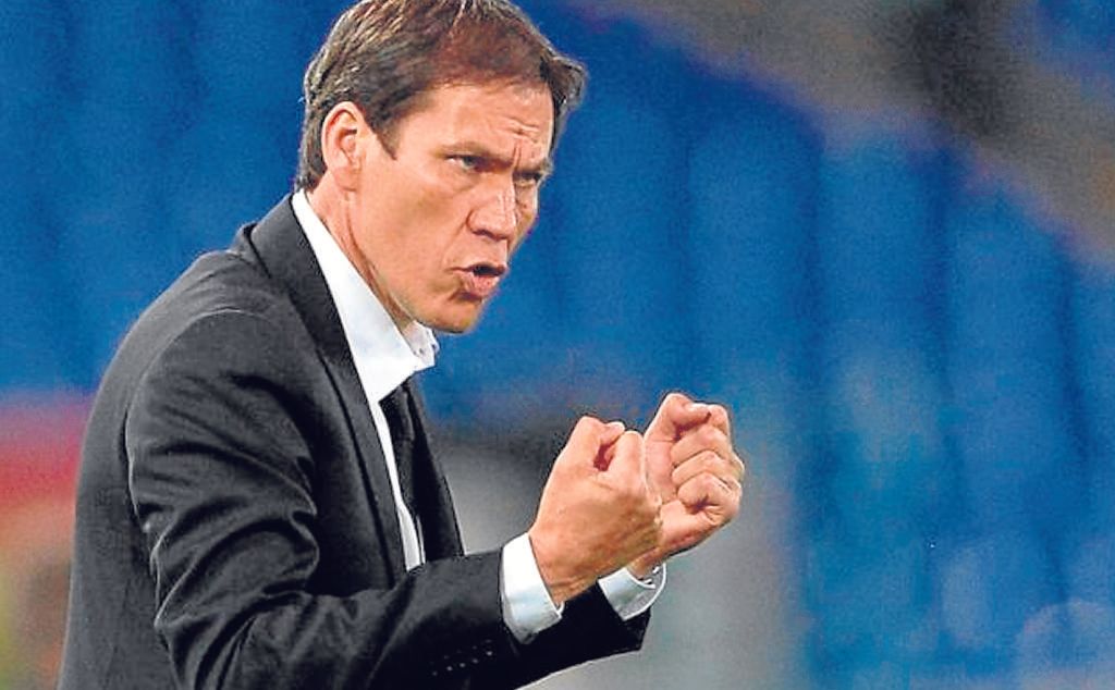 Rudi García: "¿El Milan, el Sevilla? Un día me mandan a Italia y otro a España"