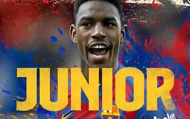 Oficial: Junior, jugador del Barça; el Betis recibe ya 18 millones e irá a por Borja