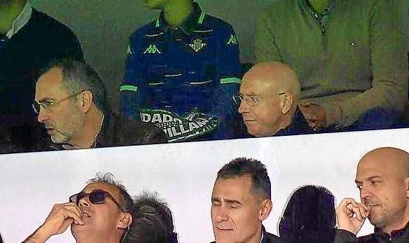 Serra lo vio en un palco privado y el beticismo pide su vuelta