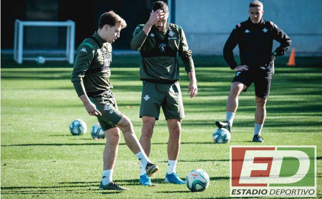 Primer entrenamiento del Betis en 2020