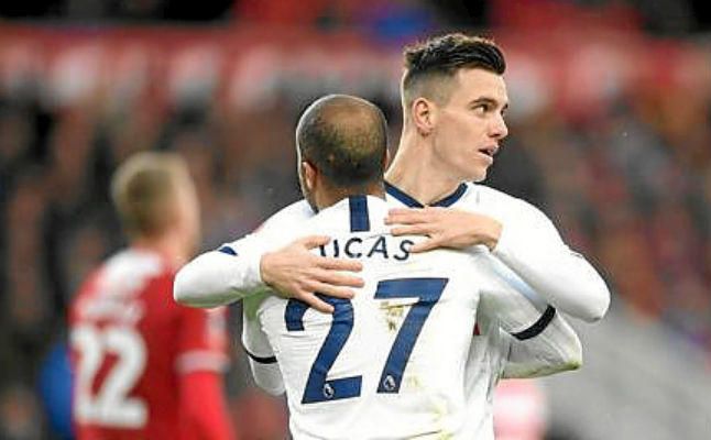 La afición del Tottenham pide que Lo Celso se quede