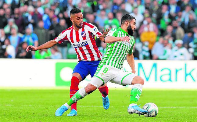 Fekir, el más castigado por sus adversarios