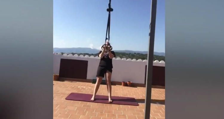 Así es el día a día de Cata Coll en la cuarentena