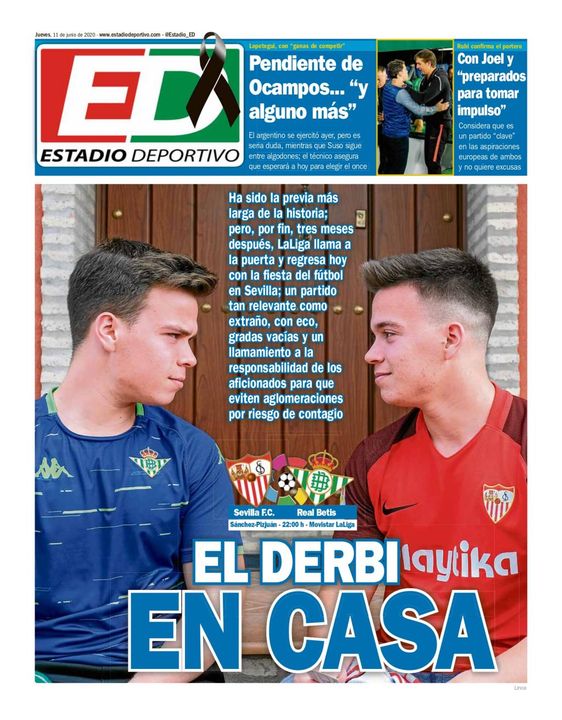 La portada de ESTADIO