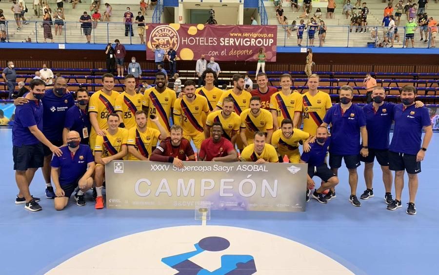 El Barça, sin rival en España (18-38), campeón