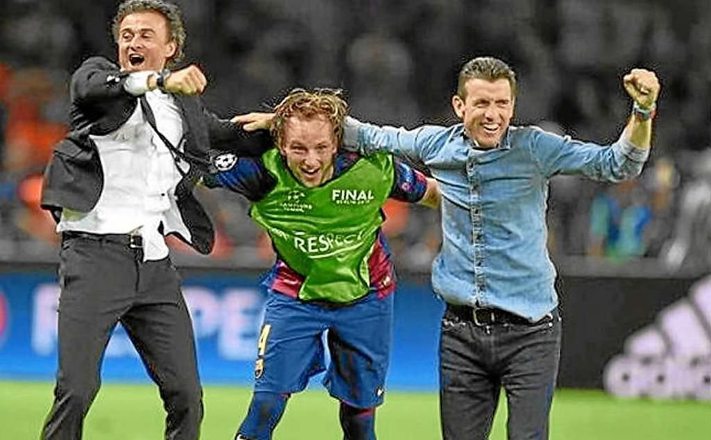 El cariñoso mensaje de Rakitic a Juan Carlos Unzué