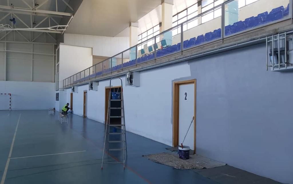Mejoras en el pabellón y la piscina climatizada de Gerena