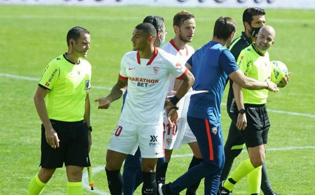 Lopetegui admite los errores del Sevilla, pero se queja del árbitro y del césped de Granada