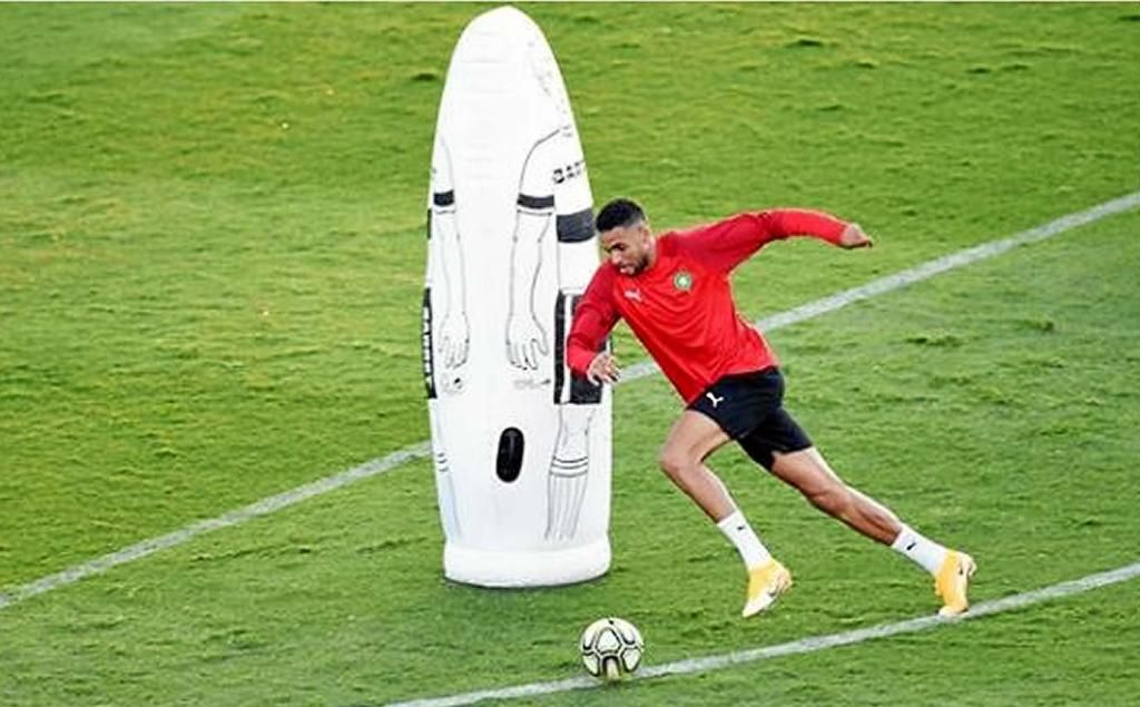 En-Nesyri, con problemas, trabaja al margen con Marruecos