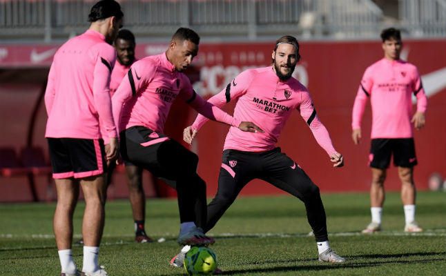 Navas se entrena con normalidad con el grupo