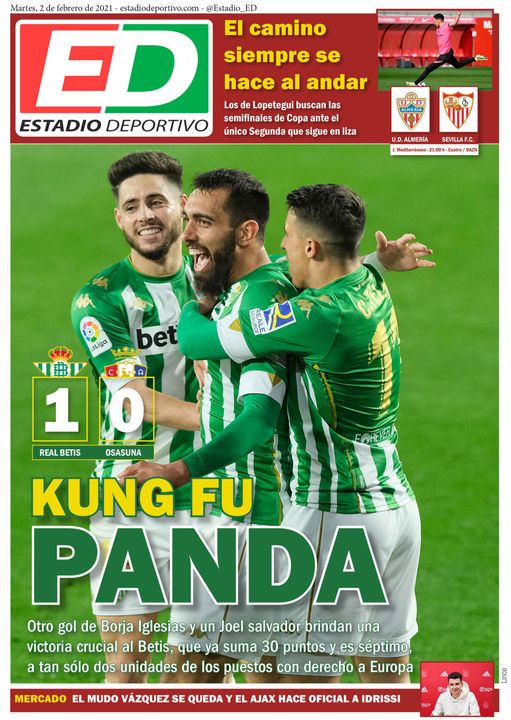 La portada de ESTADIO