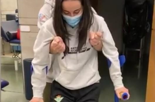 Un accidente se cruza en el camino de la sevillana Ana Pérez