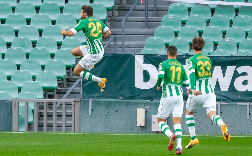 La avanzadilla de un grupo que afronta su último examen en el Betis