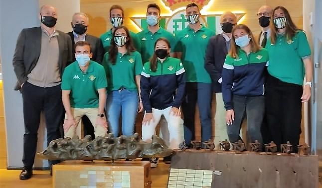Recepción del Real Betis a los ganadores de la 54ª Regata Sevilla-Betis