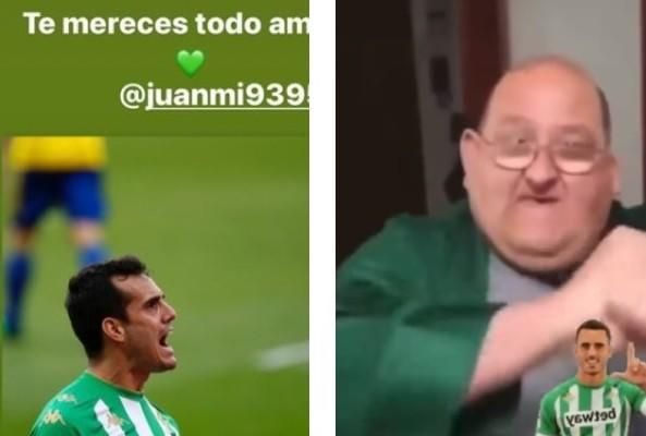 Hasta 'el Dandy de Barcelona' felicita a Juanmi
